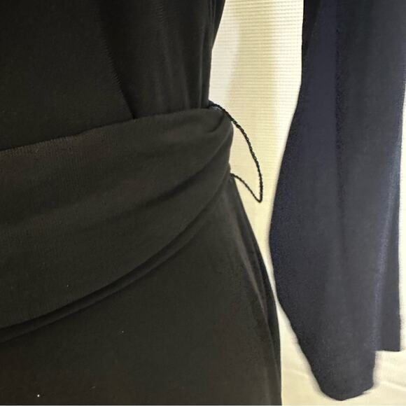 Lauren by Ralph Lauren Asymmetrical Color Block Dress Size 10 - Picture 5 of 11